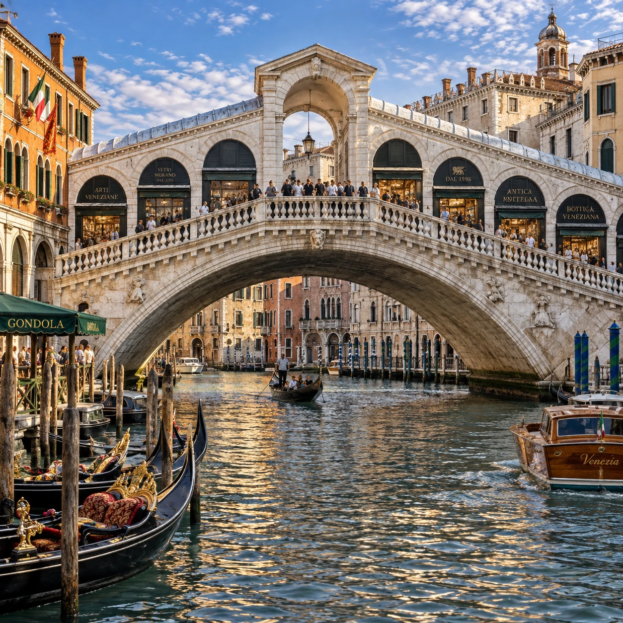 L’evoluzione dello stile architettonico del Ponte di Rialto